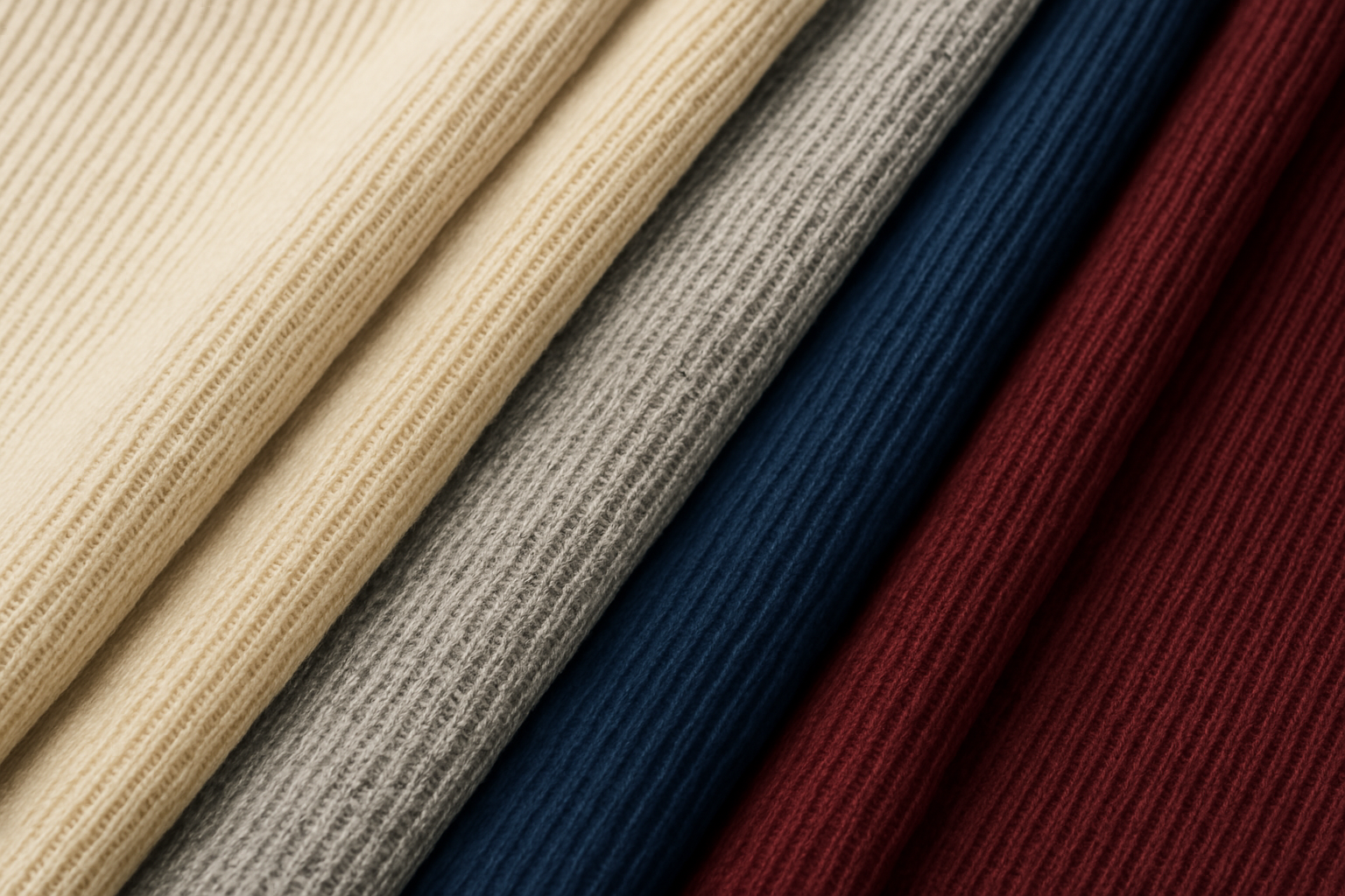 Vietnam Rib Knit Fabric for sustainable apparel production