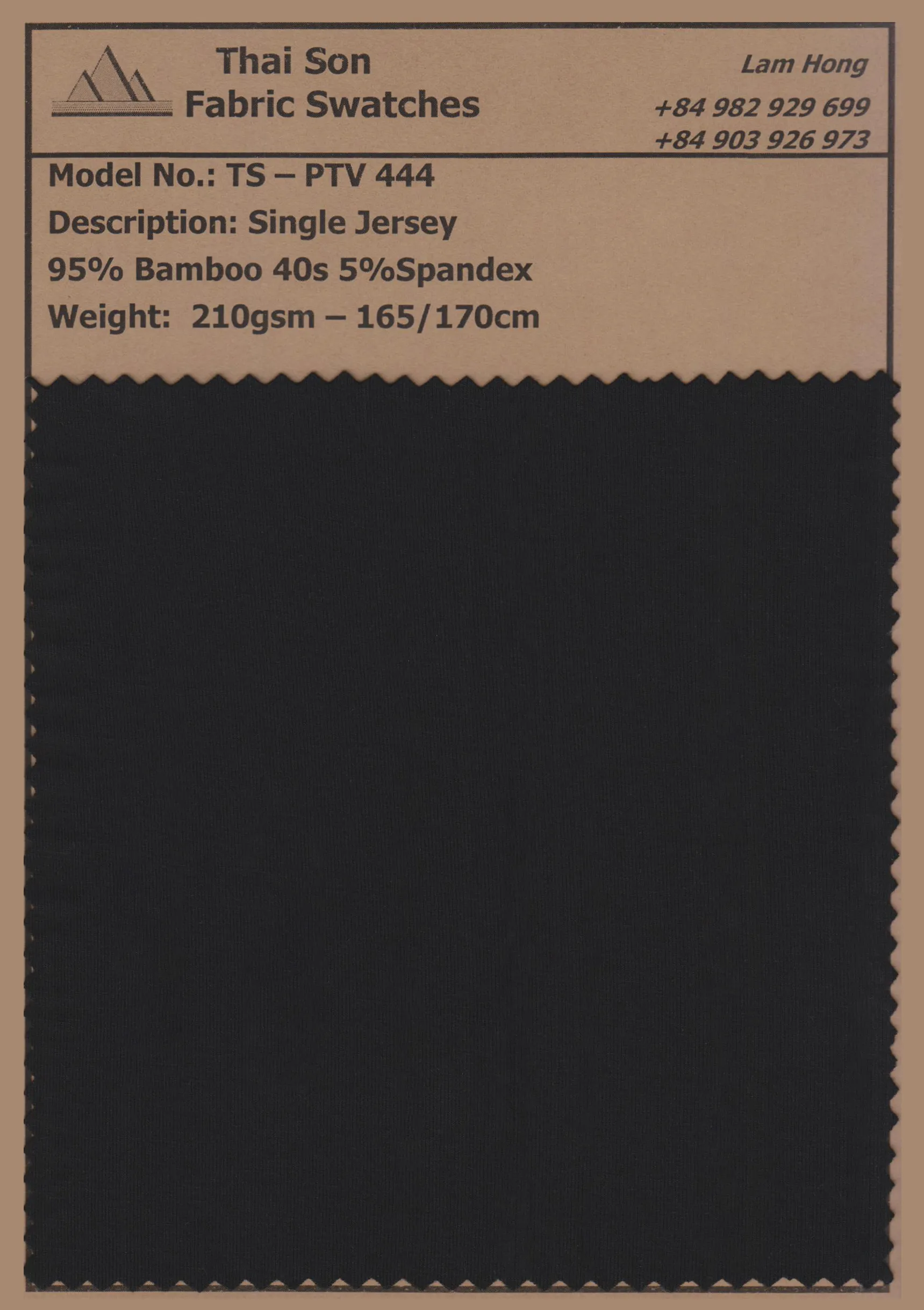 A Bamboo linen fabric item produced in Vietnam