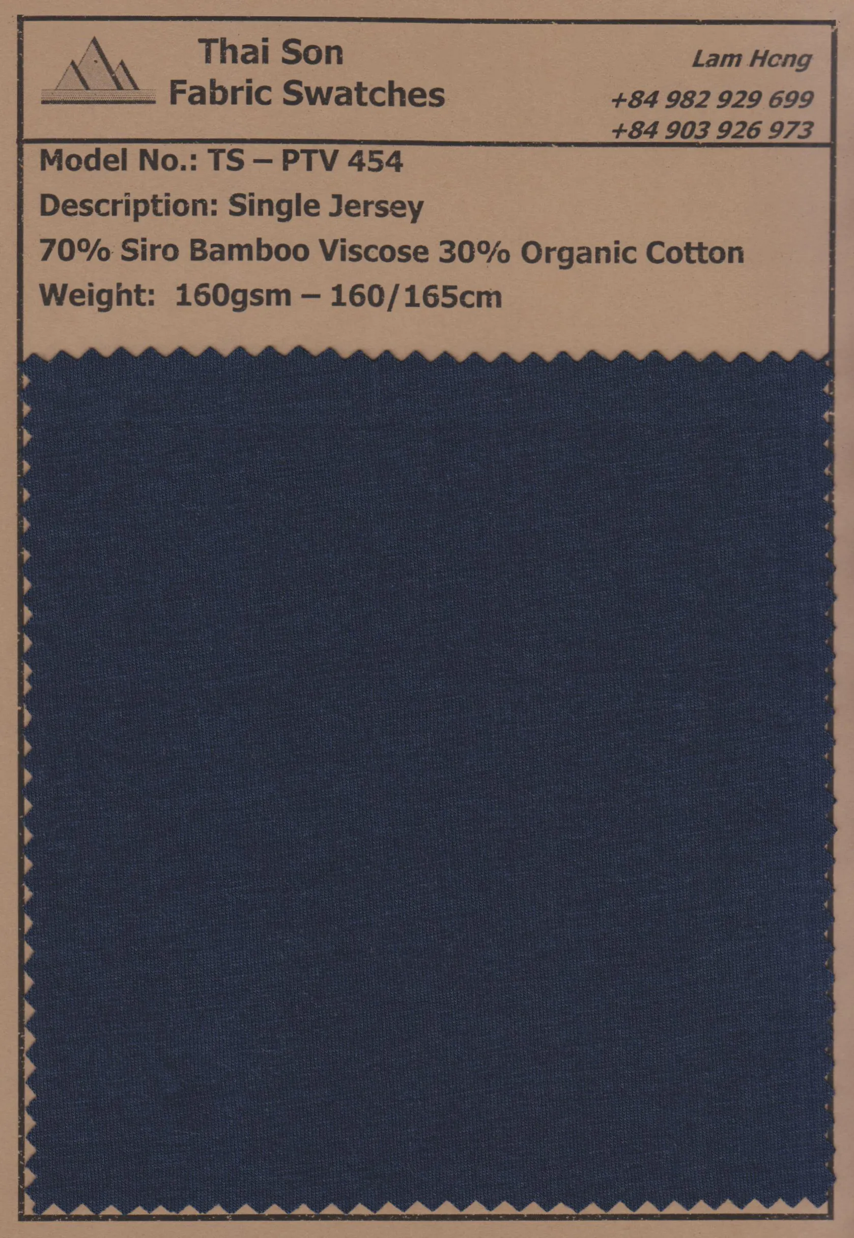 A Bamboo Viscose fabric item produced in Vietnam