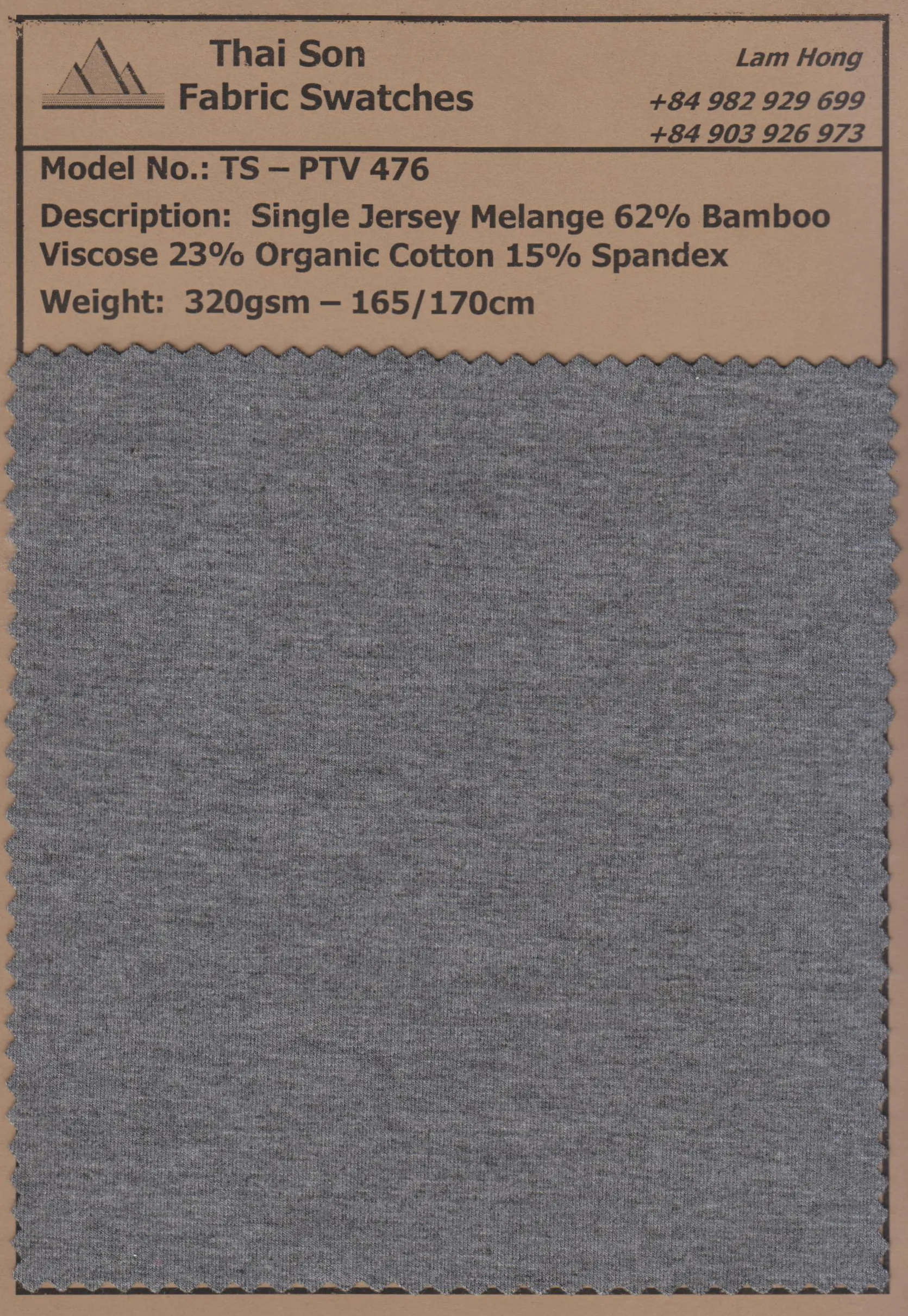 A Bamboo Viscose fabric item produced in Vietnam