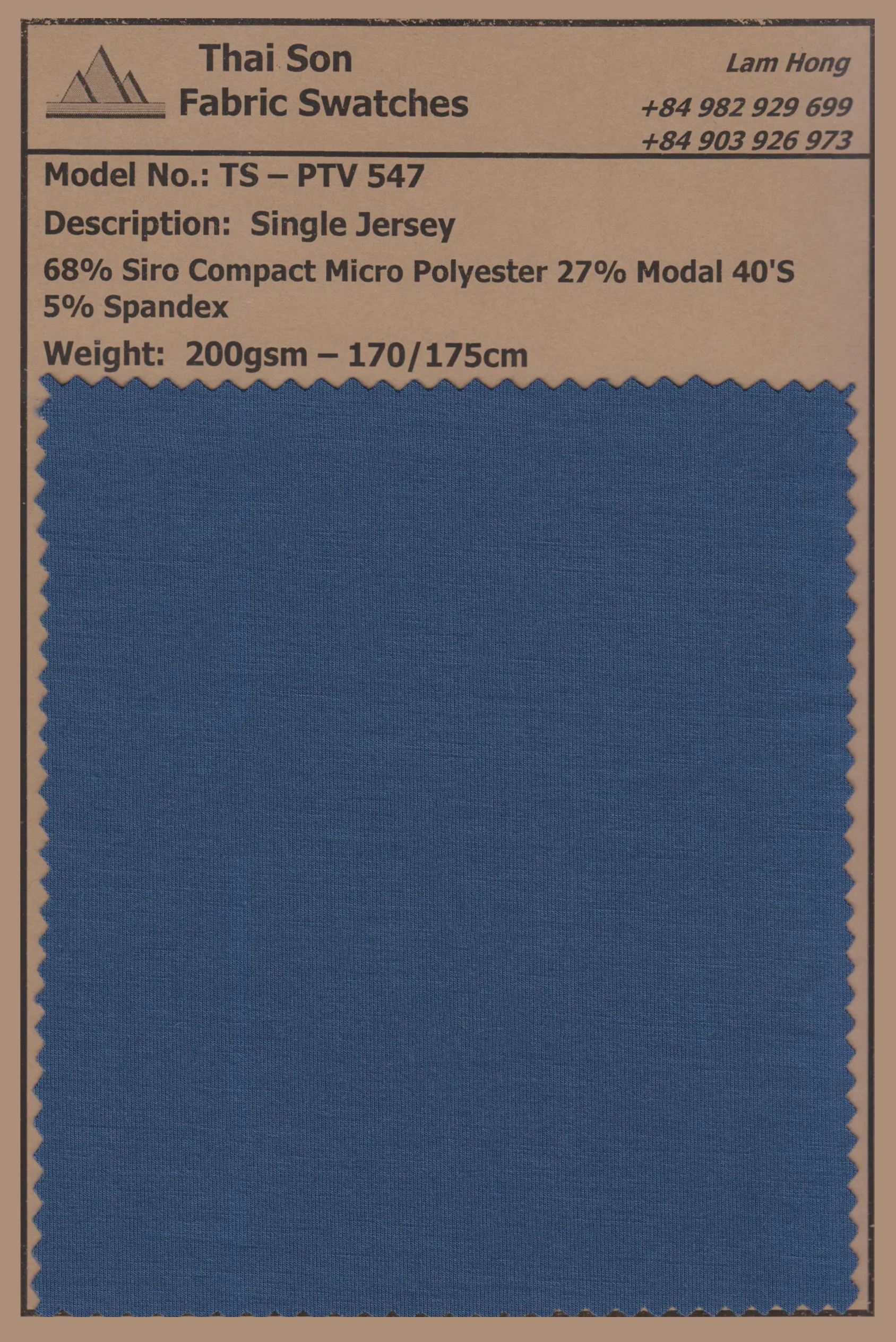 Siro Compact Modal fabric made in Vietnam