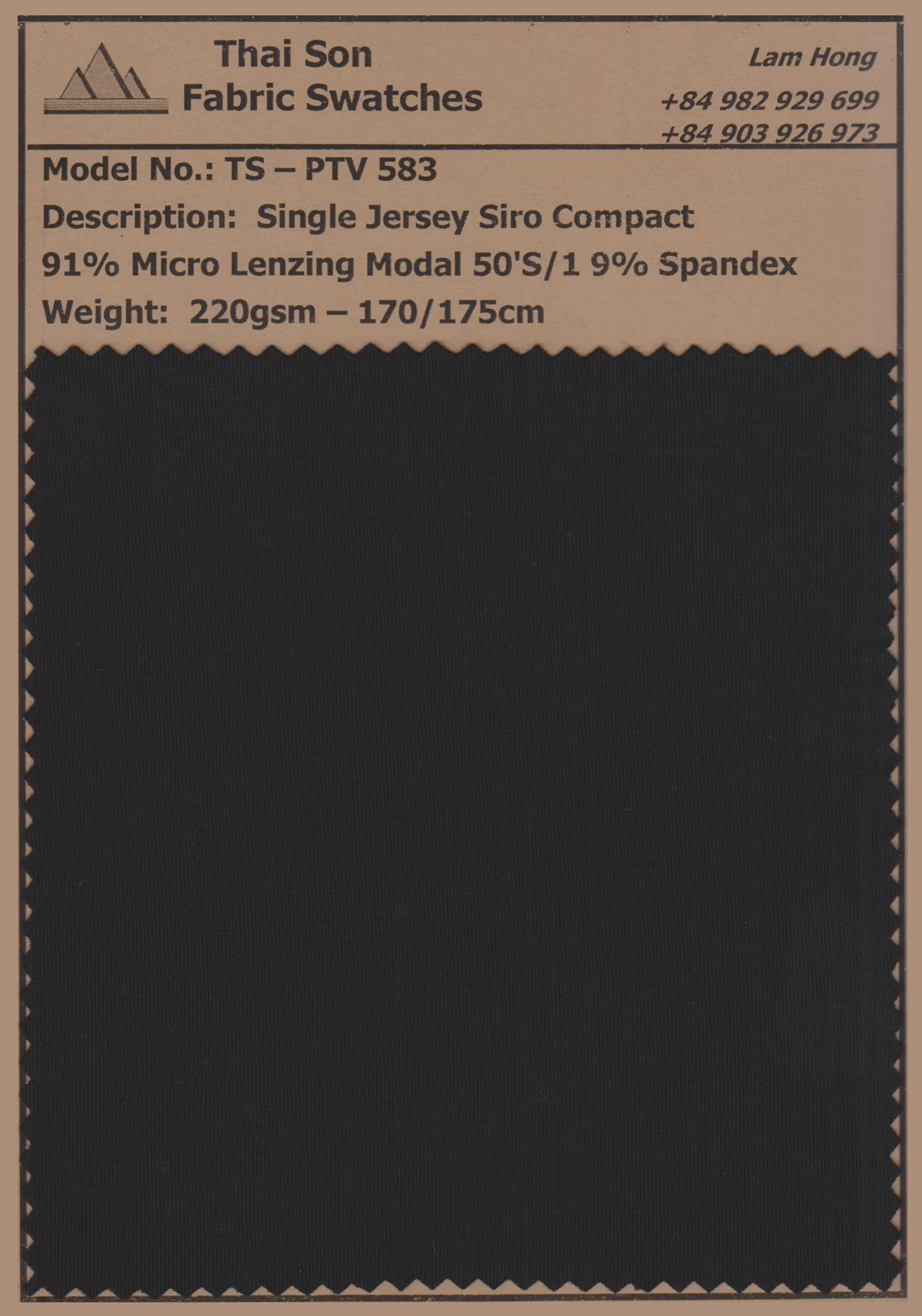 Siro Compact Modal fabric made in Vietnam