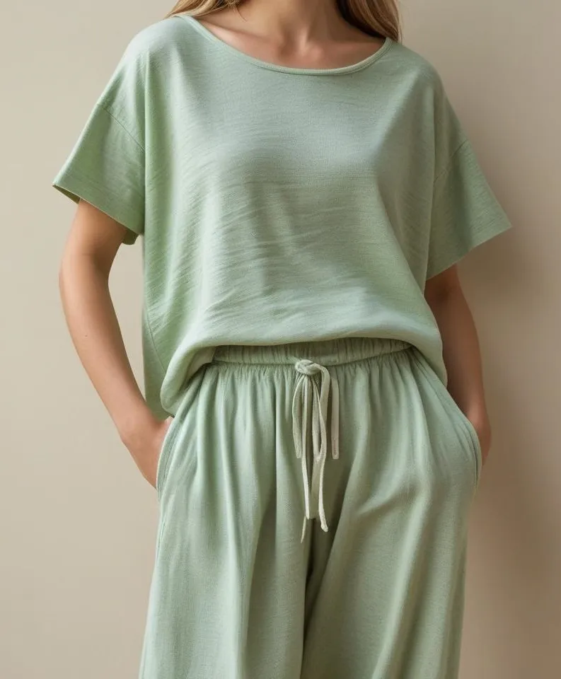 Hemp fabric for sustainable clothing