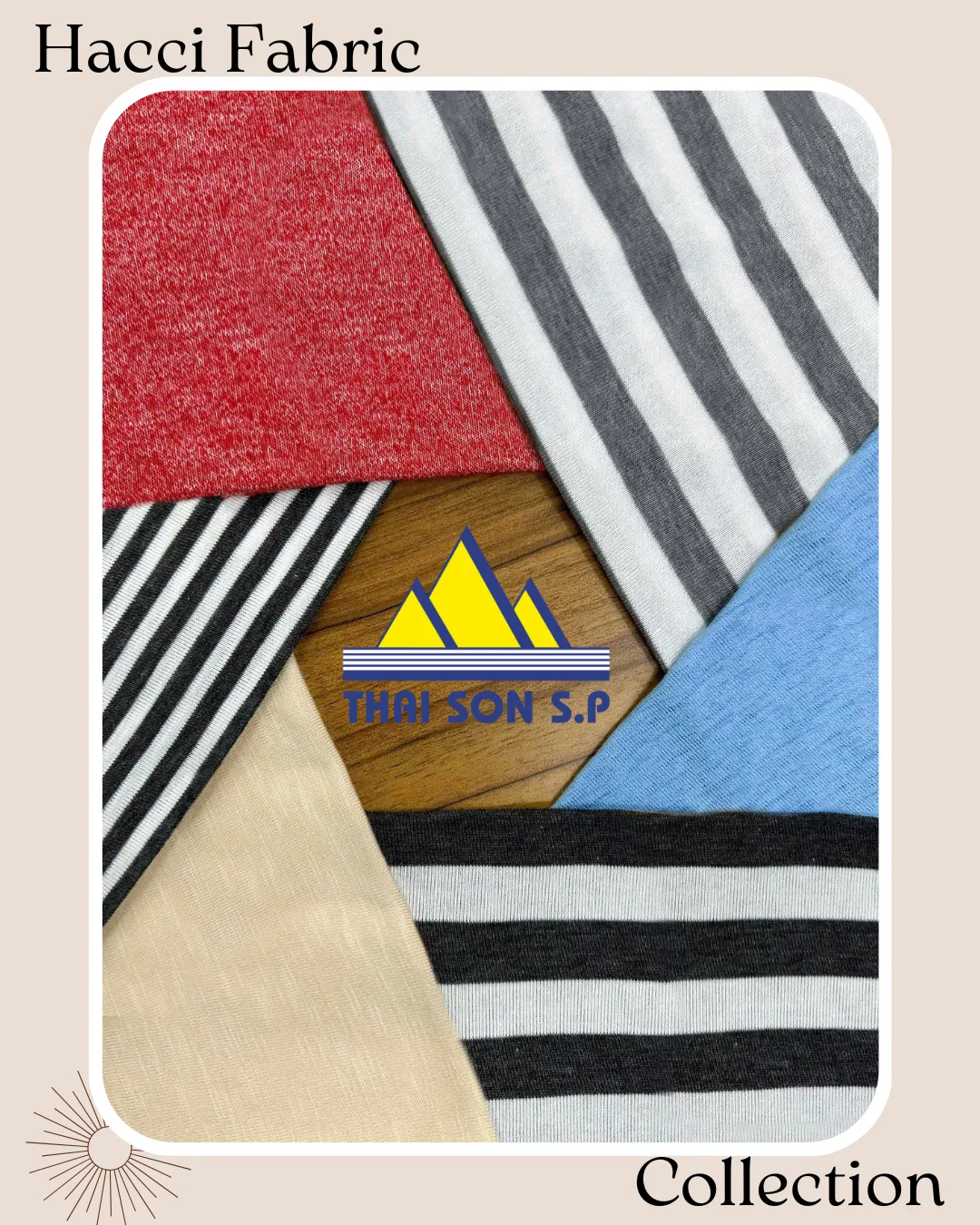 Diagram illustrating Hacci knit fabric structure